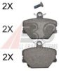 A.B.S. 37220 OE Brake Pad Set, disc brake